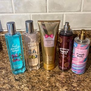 Bath &body works fragrance mists